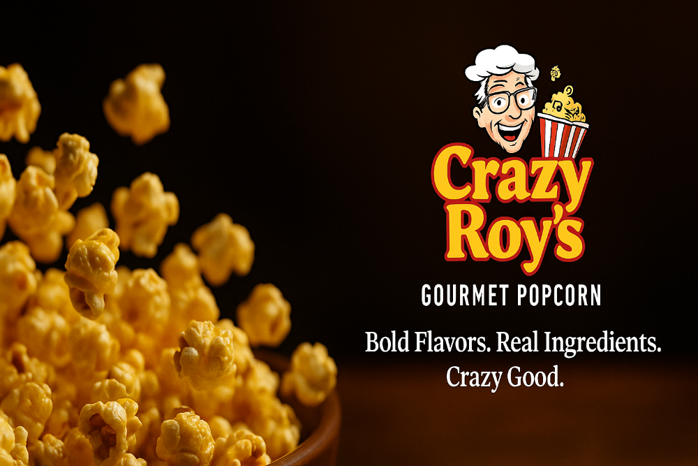 Crazy Roy's gourmet popcorn
