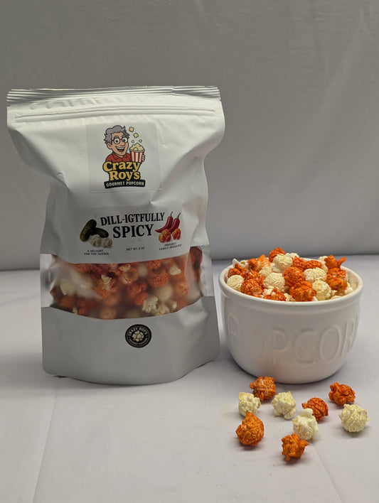 Zesty pickle flavor with a spicy twist.