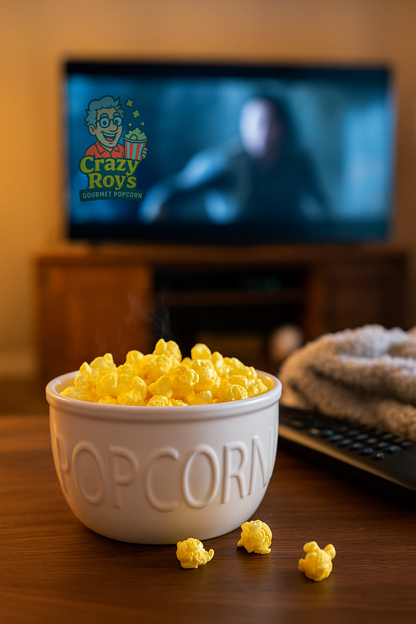 The blockbuster of buttery popcorns.