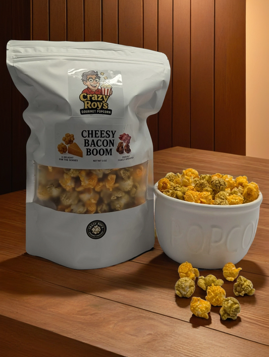 Bacon. Cheese. Boom. Enough said.