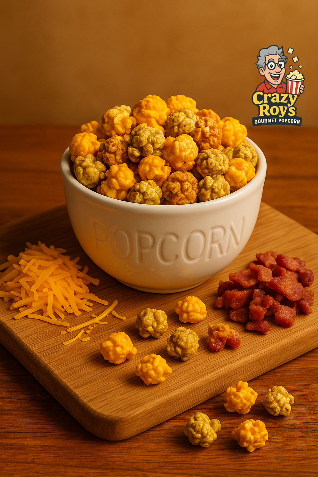 Bacon. Cheese. Boom. Enough said.