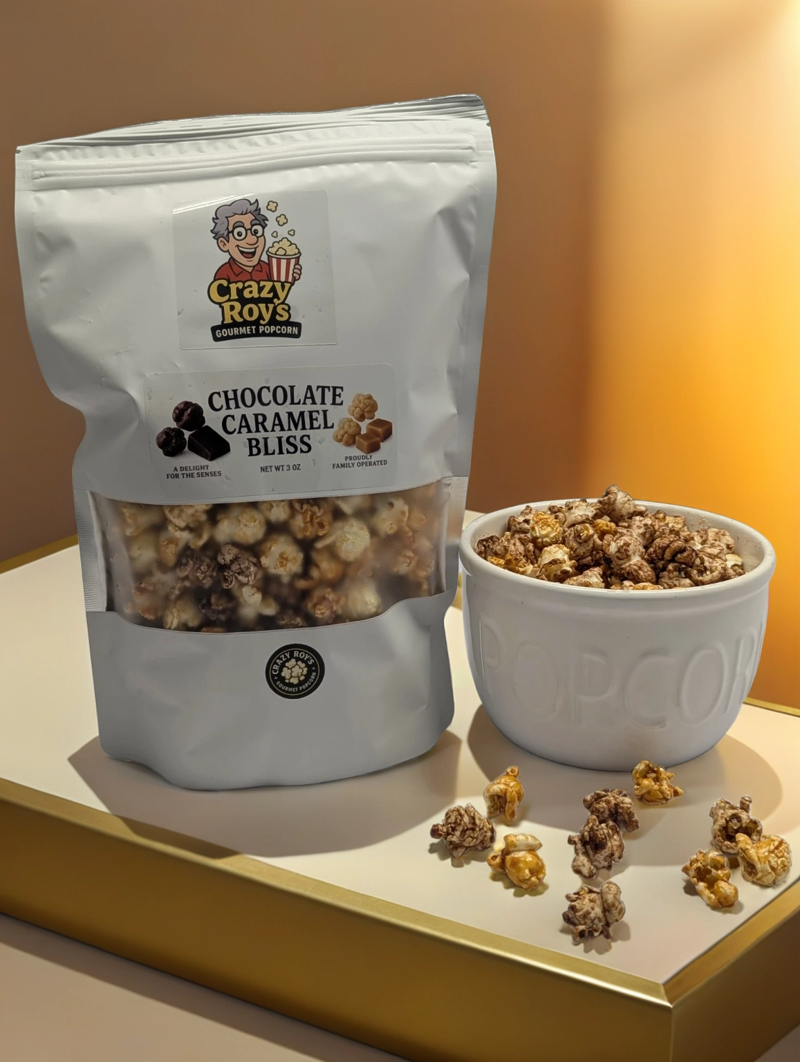 Decadence meets crunch.