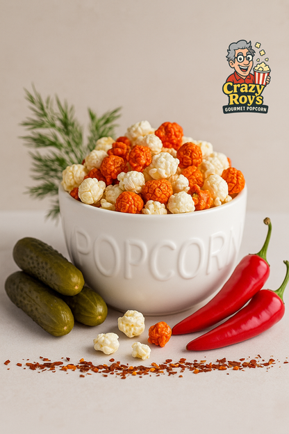 Zesty pickle flavor with a spicy twist.