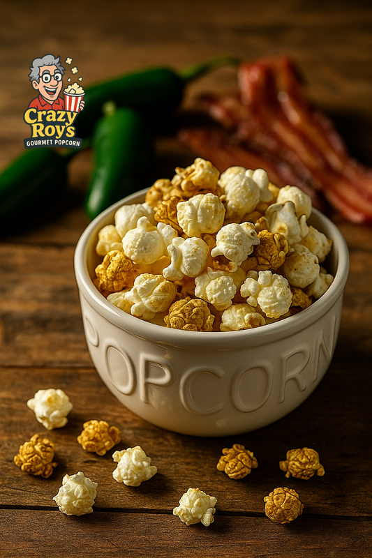 Smoky bacon meets a spicy kiss.